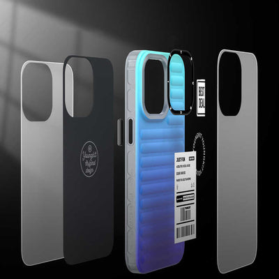 Apple iPhone 13 Kılıf YoungKit The Secret Color Serisi Kapak Turuncu