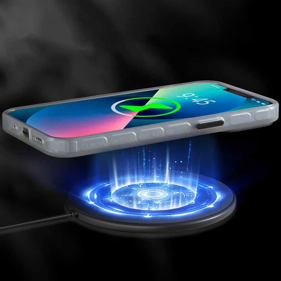 Apple iPhone 13 Kılıf YoungKit The Secret Color Serisi Kapak Turuncu