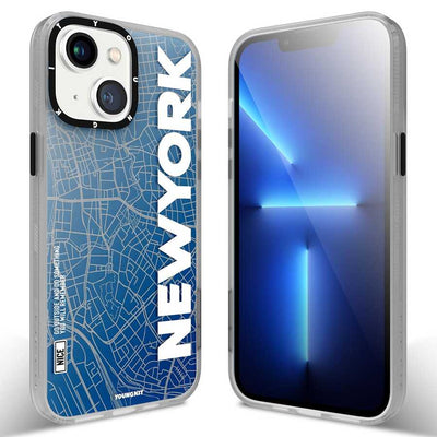 Apple iPhone 13 Kılıf YoungKit World Trip Serisi Kapak Paris