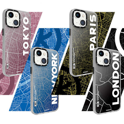 Apple iPhone 13 Kılıf YoungKit World Trip Serisi Kapak London