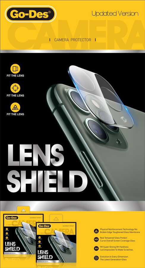 iPhone 13 Mini Go Des Lens Shield Kamera Lens Koruyucu