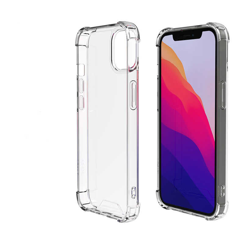 Apple iPhone 13 Mini Kılıf Zore Kamera Korumalı Nitro Anti Shock Silikon