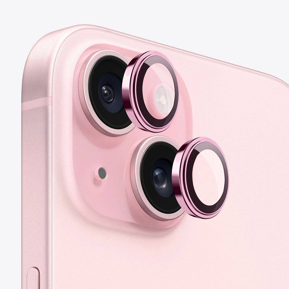 Apple iPhone 13 Mini Wiwu Lens Guard Pembe