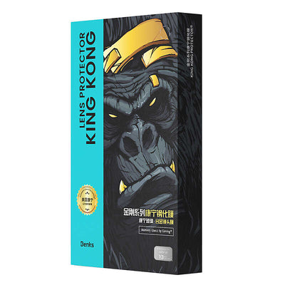 Apple iPhone 13 Pro Benks King Kong Kamera Lens Koruyucu Mavi