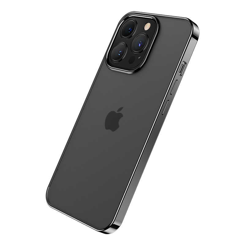 Apple iPhone 13 Pro Benks Matte Electroplated TPU Kapak Mavi