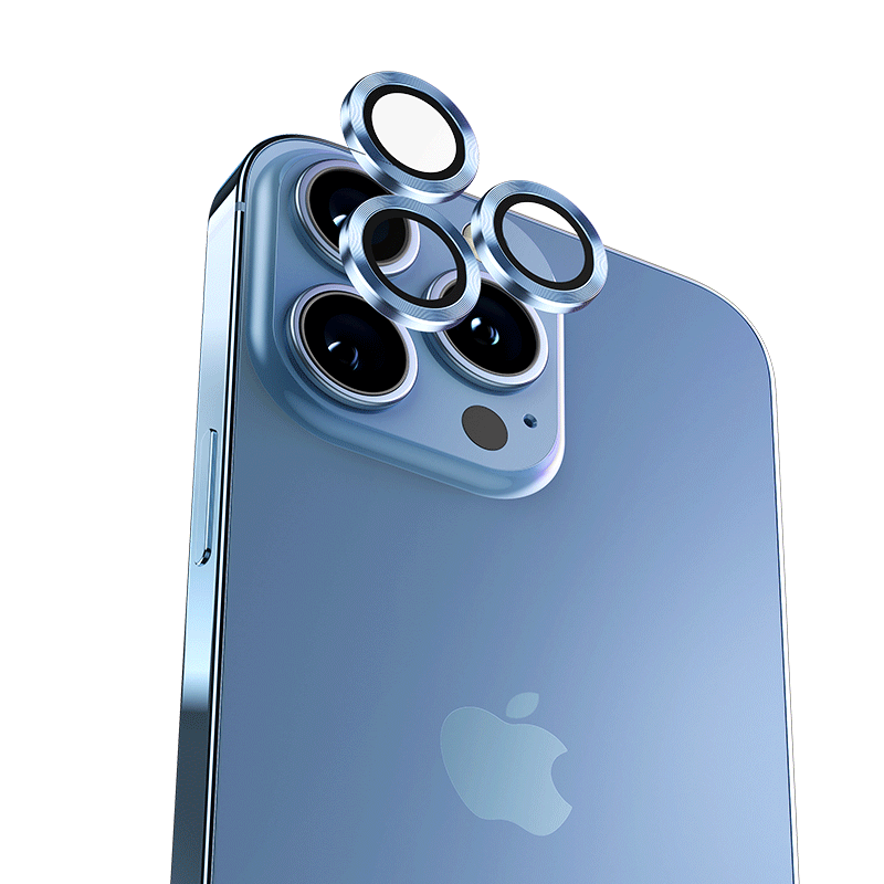 Apple iPhone 13 Pro Benks New KR Kamera Lens Koruyucu Colorful