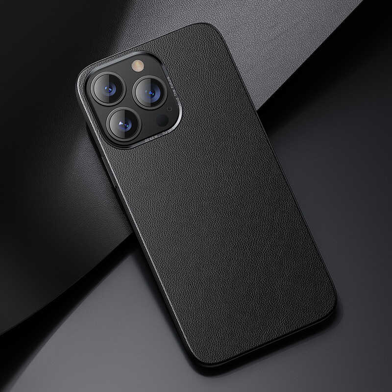 iPhone 13 Pro Kılıf Benks Magnetic Hakiki Deri Kılıf