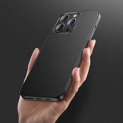 iPhone 13 Pro Kılıf Benks Magnetic Hakiki Deri Kılıf
