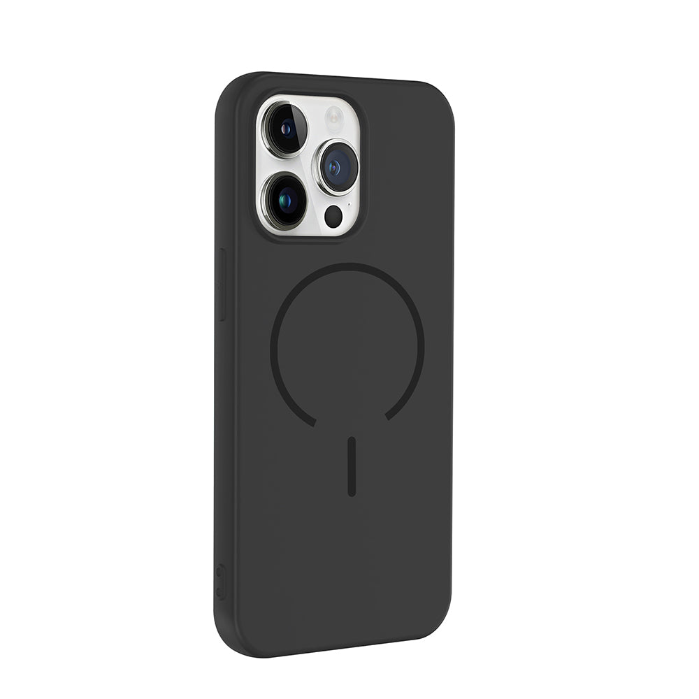 Apple iPhone 13 Pro Kılıf M-safe Şarj Özellikli Zore Meta Kapak