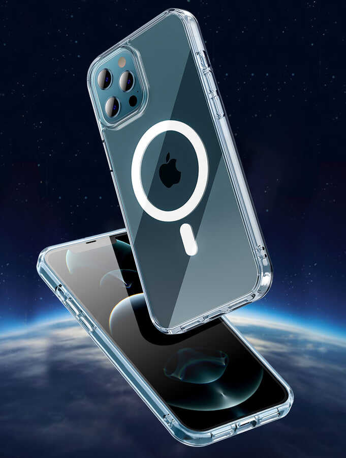 iPhone 13 Pro Kılıf Wiwu Magnetic Crystal Kılıf
