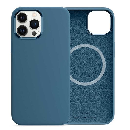 iPhone 13 Pro Kılıf Wiwu M-safe Magnetic Silikon Kılıf