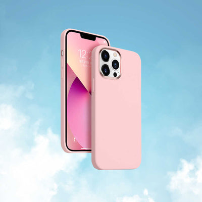 Apple iPhone 13 Pro Kılıf Wiwu Magsafe Magnetic Silikon Kapak Mavi