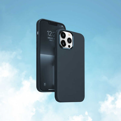 Apple iPhone 13 Pro Kılıf Wiwu Magsafe Magnetic Silikon Kapak Mavi