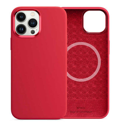 iPhone 13 Pro Kılıf Wiwu M-safe Magnetic Silikon Kılıf