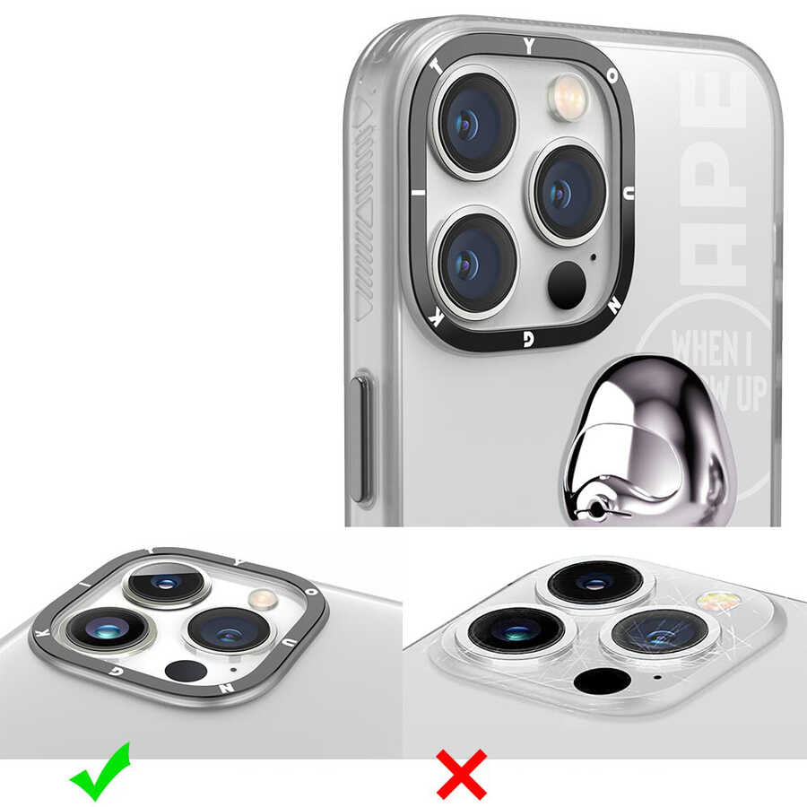 Apple iPhone 13 Pro Kılıf YoungKit Klasik Serisi Kapak CL001 Astronaut