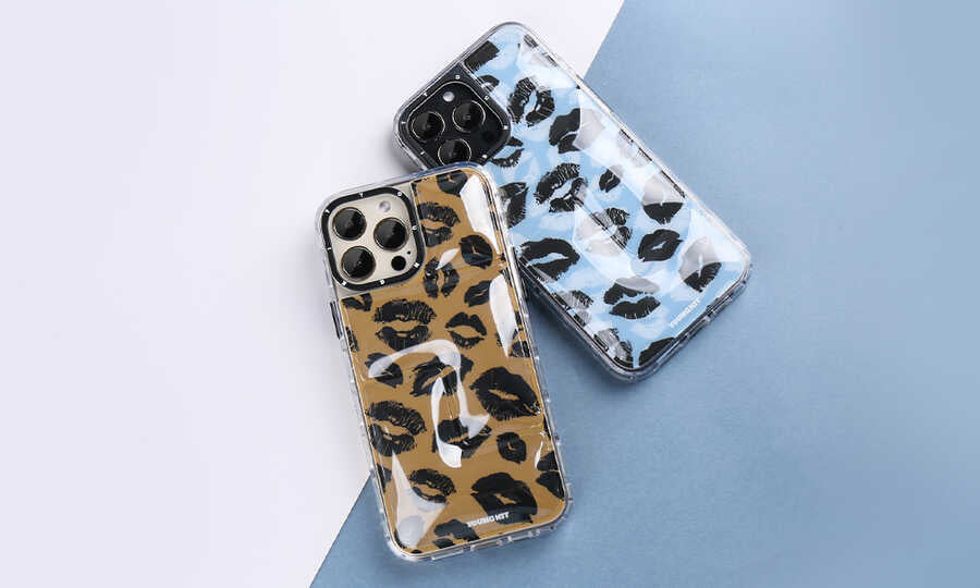 Apple iPhone 13 Pro Kılıf YoungKit Leopard Article Serisi Kapak Mavi