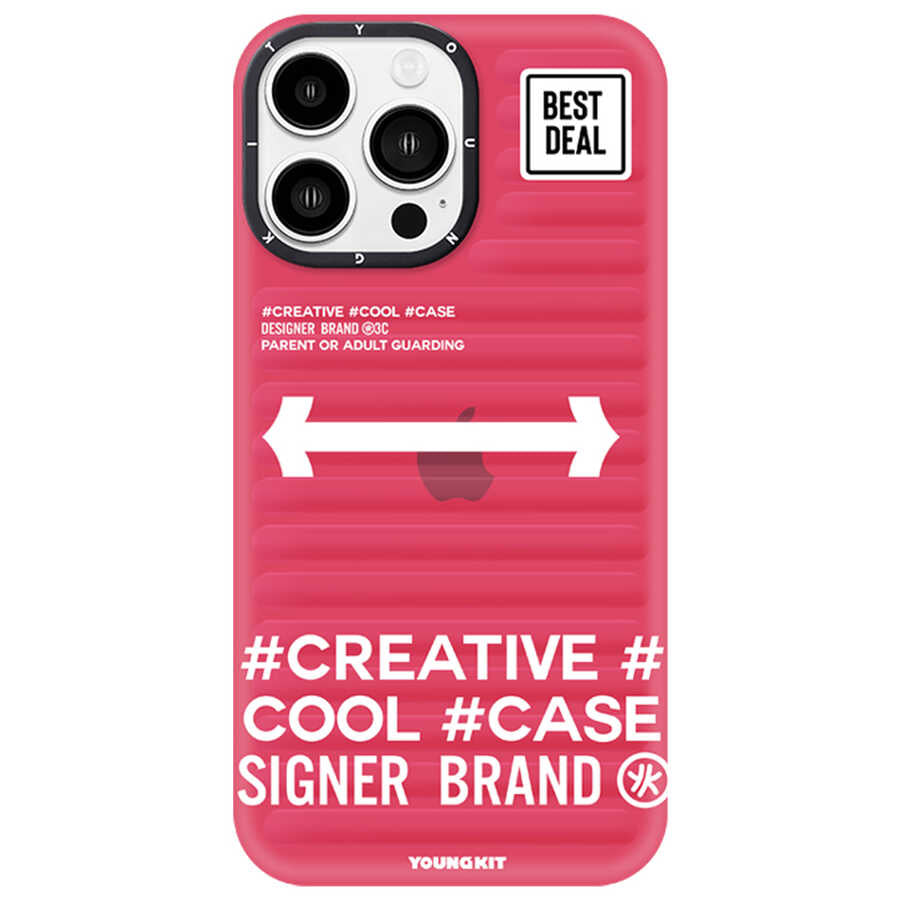 iPhone 13 Pro Kılıf YoungKit Luggage FireFly Serisi Kılıf