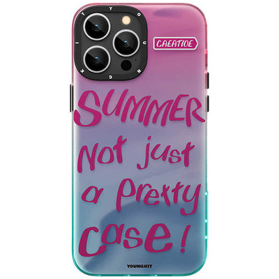 Apple iPhone 13 Pro Kılıf YoungKit Summer Serisi Kapak Yeşil