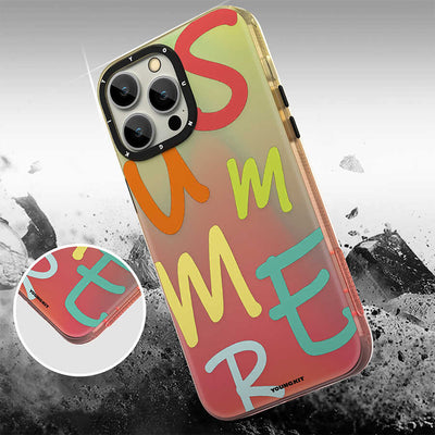 Apple iPhone 13 Pro Kılıf YoungKit Summer Serisi Kapak Mor