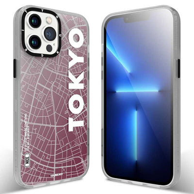 Apple iPhone 13 Pro Kılıf YoungKit World Trip Serisi Kapak New York