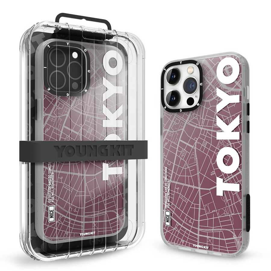Apple iPhone 13 Pro Kılıf YoungKit World Trip Serisi Kapak London