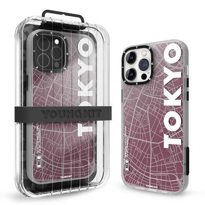 Apple iPhone 13 Pro Kılıf YoungKit World Trip Serisi Kapak London