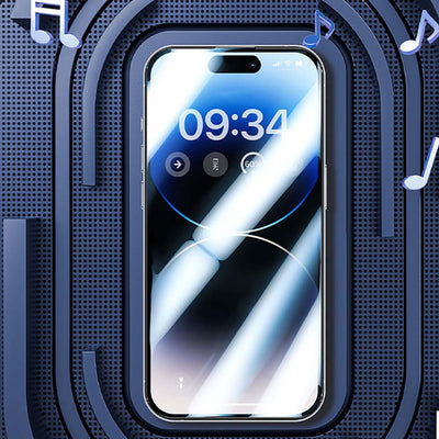 Apple iPhone 13 Pro Max Benks Gaming Anti-Dust Toz Önleyici Mat Cam Ekran Koruyucu Siyah
