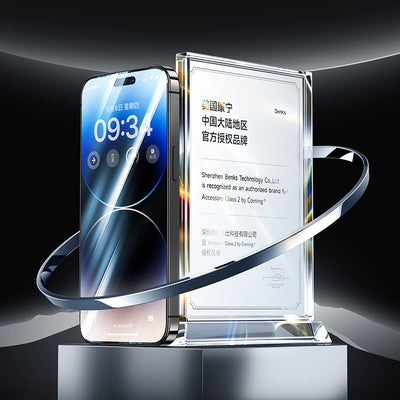Apple iPhone 13 Pro Max Benks Glass Warrior Cam Ekran Koruyucu Siyah