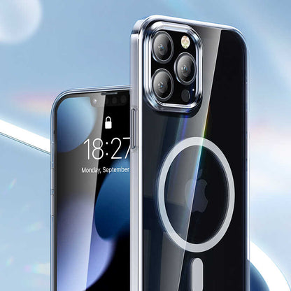 iPhone 13 Pro Max Kılıf Benks Crystal Series With Magnetic Clear Kılıf