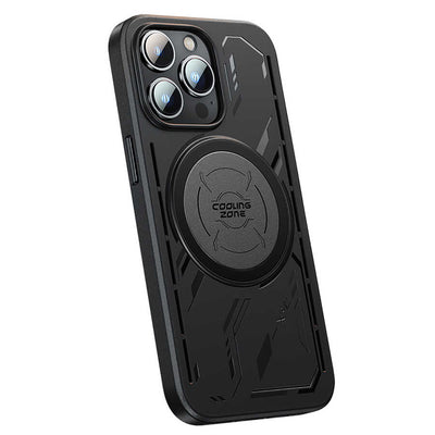Apple iPhone 13 Pro Max Kılıf Benks Isınmayı Önleyici Magnetic Oyuncu Telefon Kılıfı Siyah