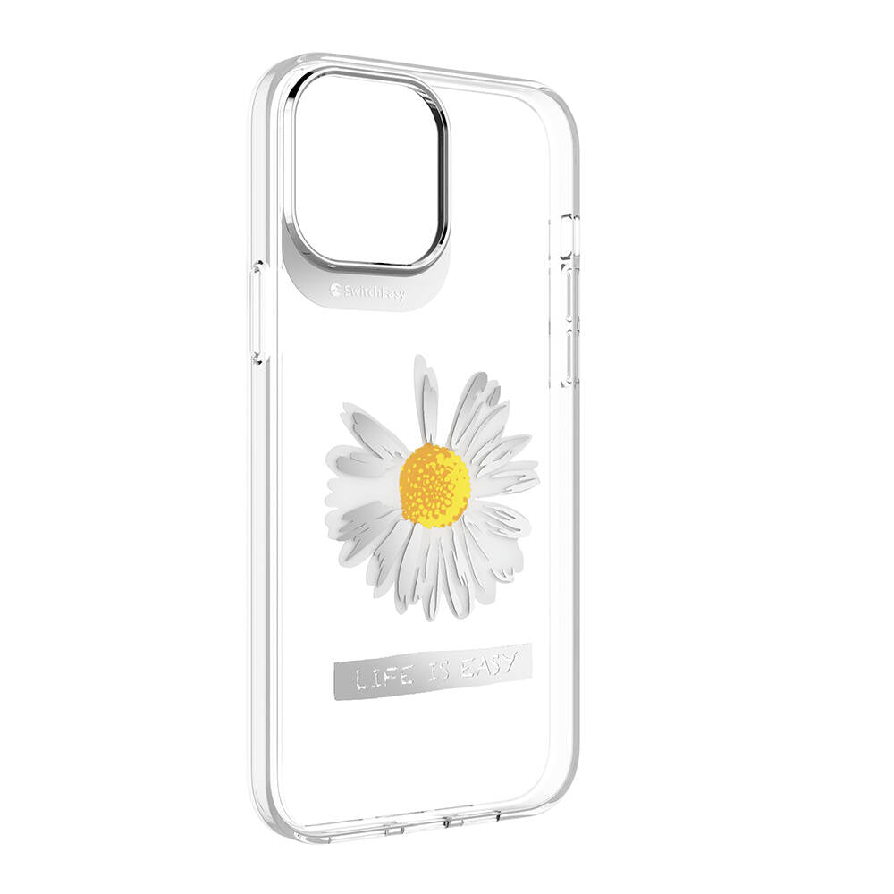 iPhone 13 Pro Max Kılıf Çift IMD Baskılı Lisanslı Switcheasy Artist Daisy Kılıf