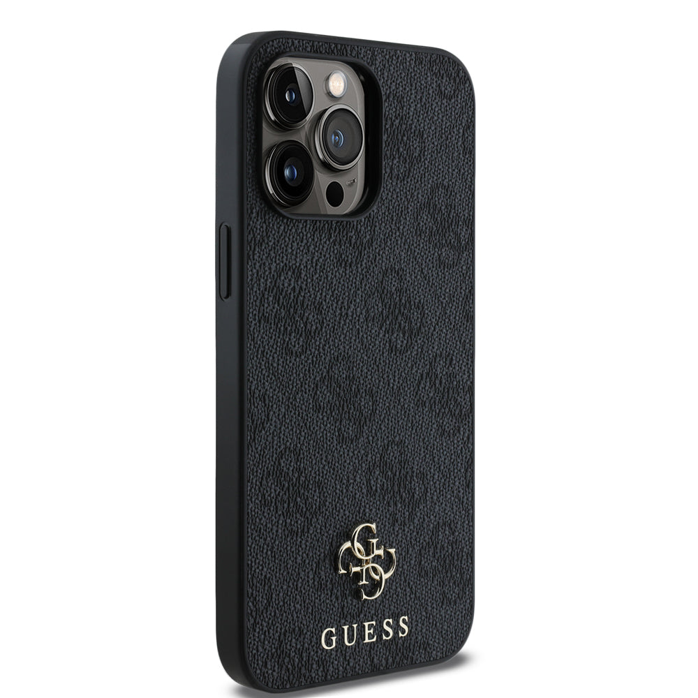 iPhone 13 Pro Max Kılıf Guess Orjinal Lisanslı M-safe Şarj Özellikli Small 4G Classic Kılıf