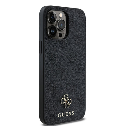 iPhone 13 Pro Max Kılıf Guess Orjinal Lisanslı M-safe Şarj Özellikli Small 4G Classic Kılıf