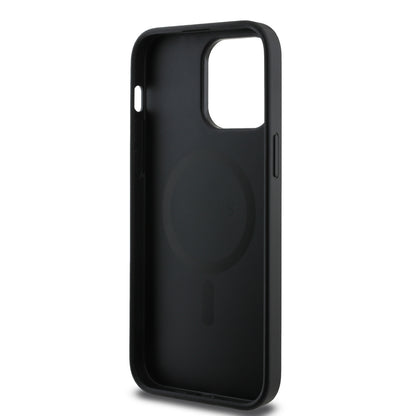 iPhone 13 Pro Max Kılıf Guess Orjinal Lisanslı M-safe Şarj Özellikli Small 4G Classic Kılıf