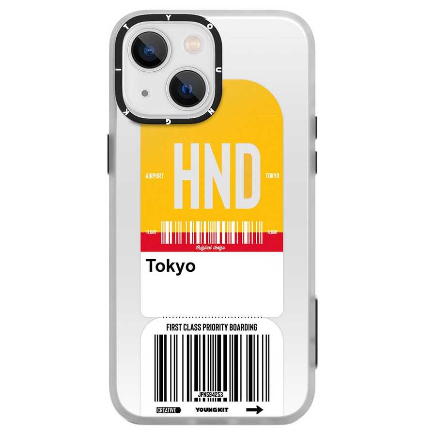 Apple iPhone 13 Kılıf YoungKit Any Time Trip Serisi Kapak CL028 Shangai