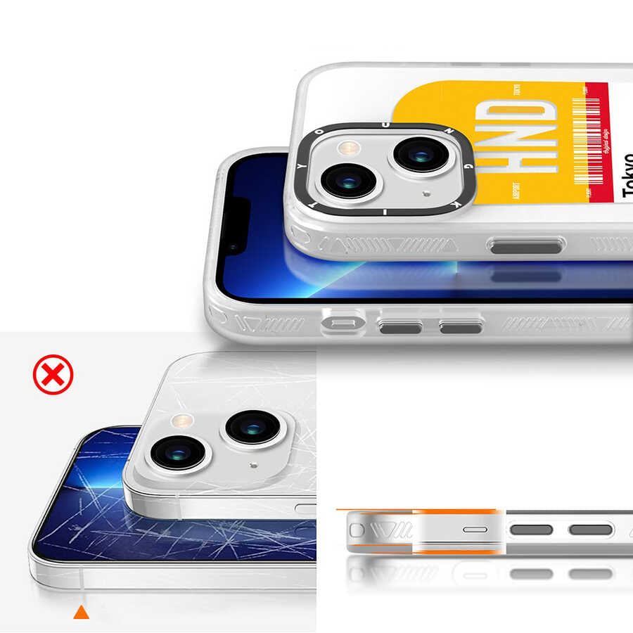 iPhone 13 Kılıf YoungKit Any Time Trip Serisi Kılıf