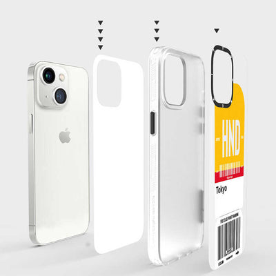 Apple iPhone 13 Kılıf YoungKit Any Time Trip Serisi Kapak CL025 Tokyo