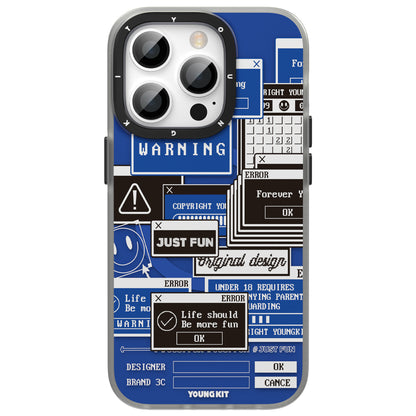 iPhone 13 Pro Max Kılıf M-safe Şarj Özellikli YoungKit Code Case Serisi Kılıf