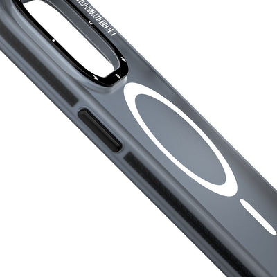 Apple iPhone 13 Pro Max Kılıf Magsafe Şarj Özellikli Youngkit Colored Sand Serisi Kapak Pembe