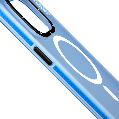 Apple iPhone 13 Pro Max Kılıf Magsafe Şarj Özellikli Youngkit Colored Sand Serisi Kapak Siyah