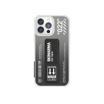 iPhone 13 Pro Max Kılıf SkinArma Standlı Şeffaf Tasarımlı Taihi Kobai Kılıf