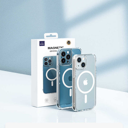 iPhone 13 Pro Max Kılıf Wiwu Magnetic Crystal Kılıf