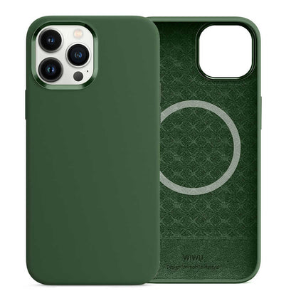 iPhone 13 Pro Max Kılıf Wiwu M-safe Magnetic Silikon Kılıf