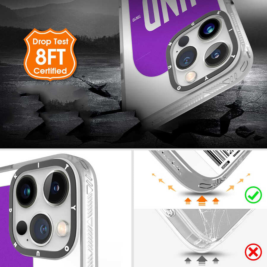 iPhone 13 Pro Max Kılıf YoungKit Any Time Trip Serisi Kılıf