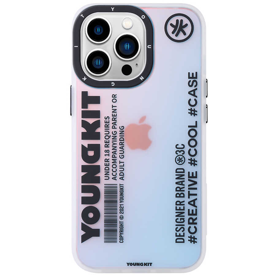 Apple iPhone 13 Pro Max Kılıf YoungKit Fashion Culture Time Serisi Kapak CL033 Young Kit