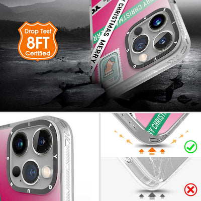Apple iPhone 13 Pro Max Kılıf YoungKit Holiday Serisi Kapak Kırmızı