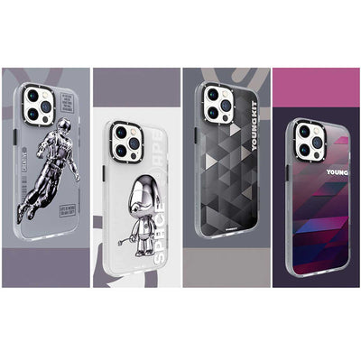Apple iPhone 13 Pro Max Kılıf YoungKit Klasik Serisi Kapak CL003 Purple