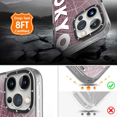 Apple iPhone 13 Pro Max Kılıf YoungKit World Trip Serisi Kapak Tokyo