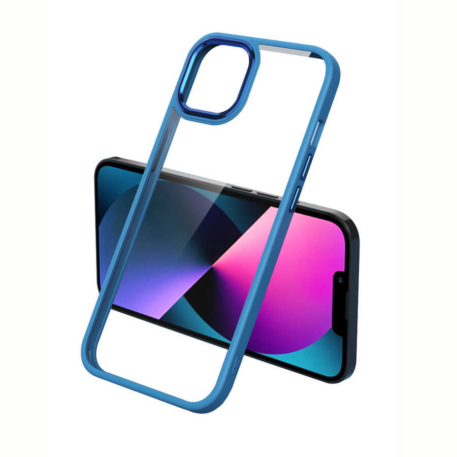 iPhone 13 Pro Max Kılıf Zore Krom Kılıf