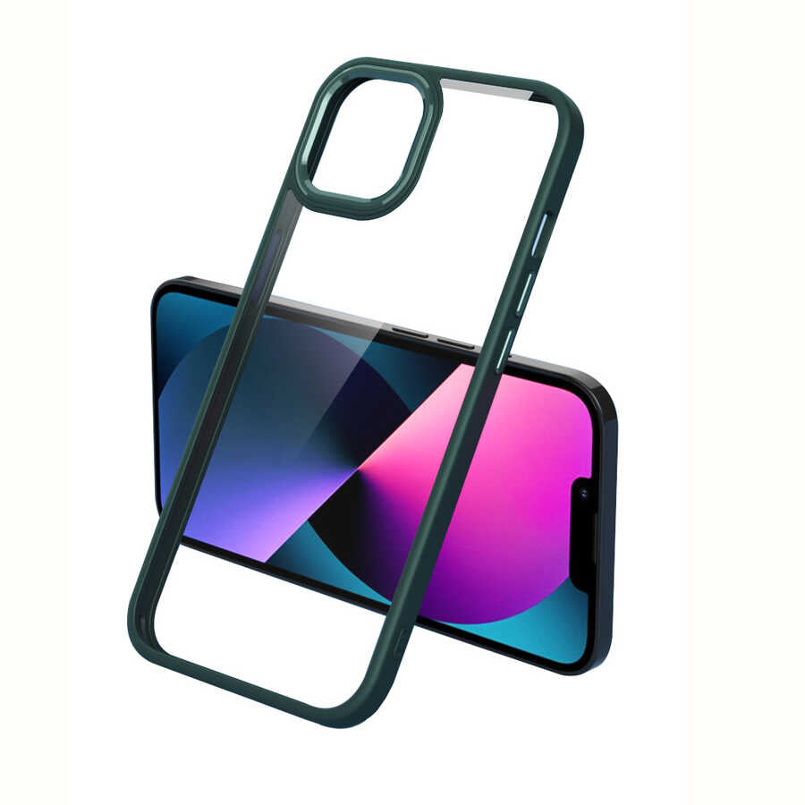 iPhone 13 Pro Max Kılıf Zore Krom Kılıf